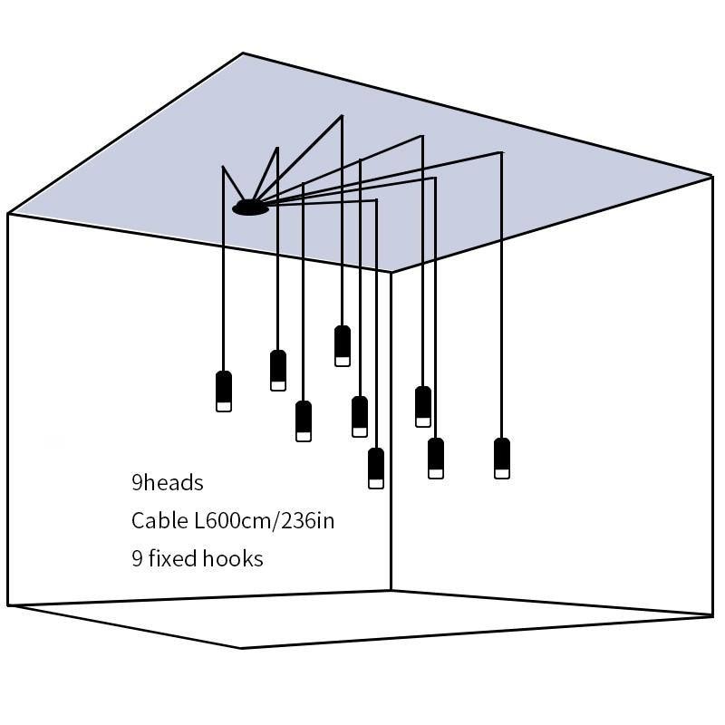 Line Form Pendant light - Cueteks