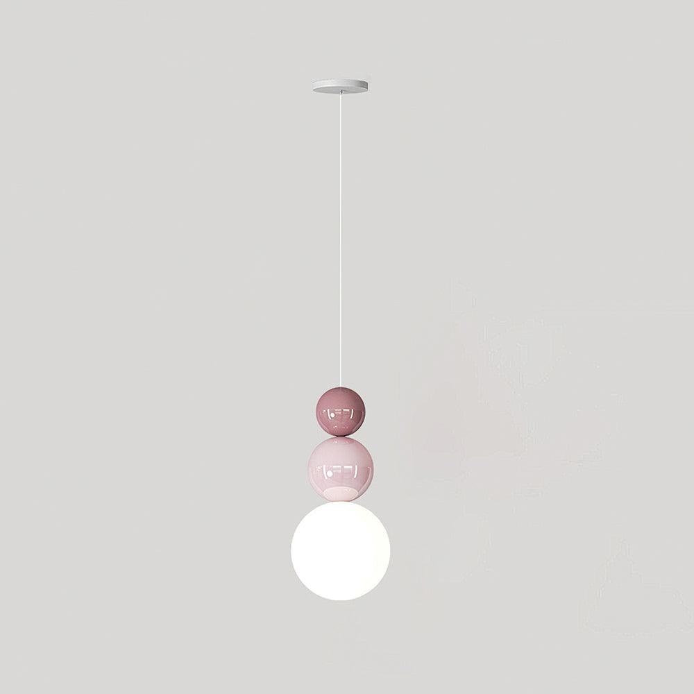 Acrylic Three Ball Pendant Lamp - Cueteks