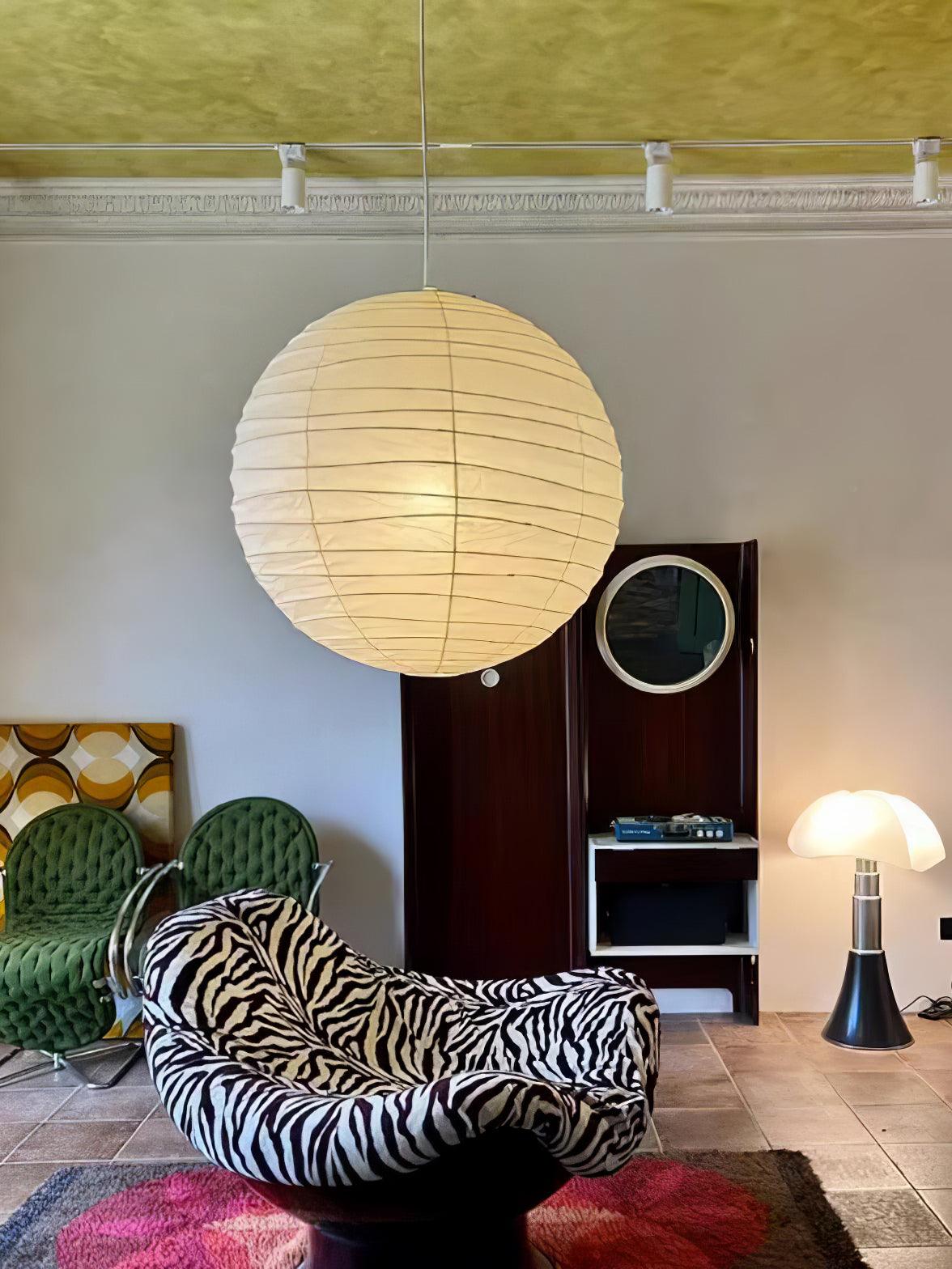 Washi Paper Pendant Lamp - Cueteks