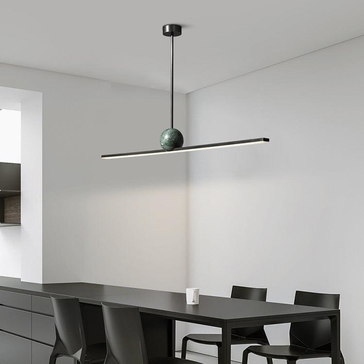 Marble Linear Pendant Lamp - Cueteks