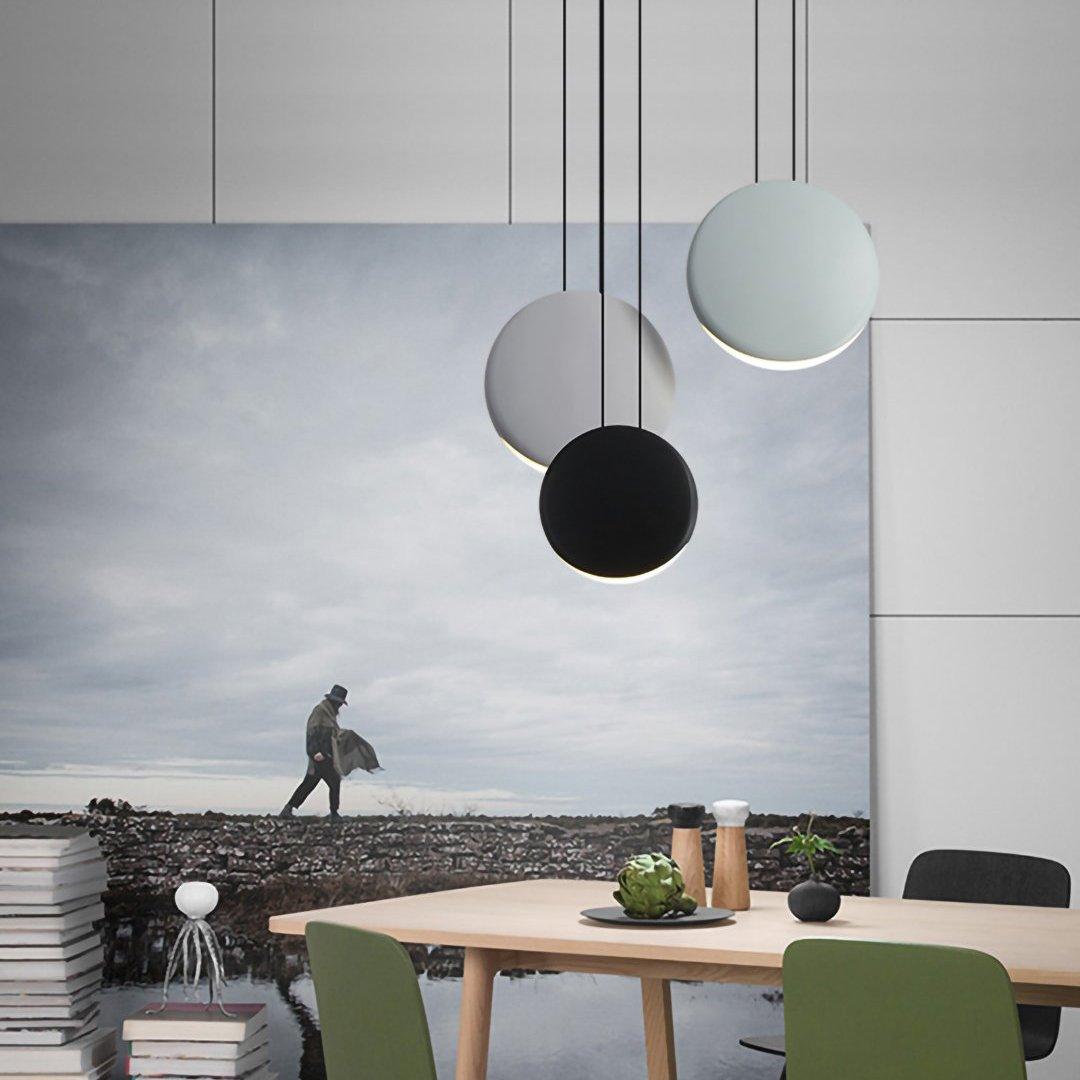Cosmos disc LED pendant light