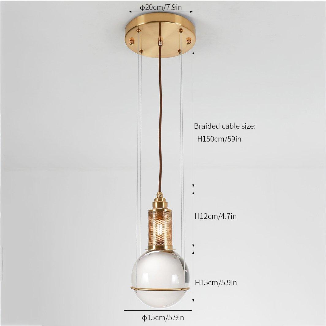 Le tre streghe Crystal Pendant Light - Cueteks