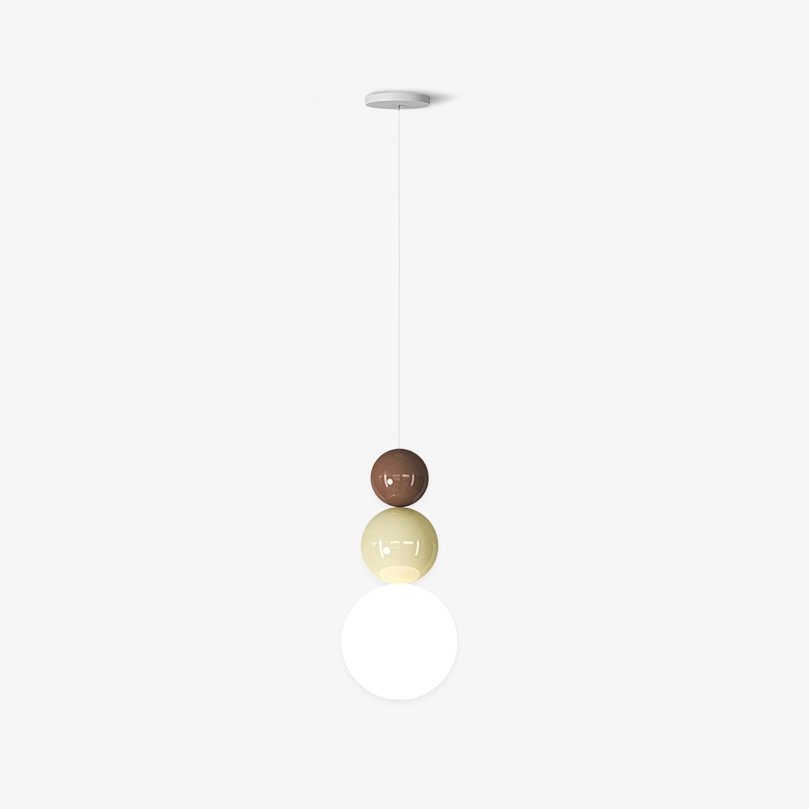Acrylic Three Ball Pendant Lamp - Cueteks