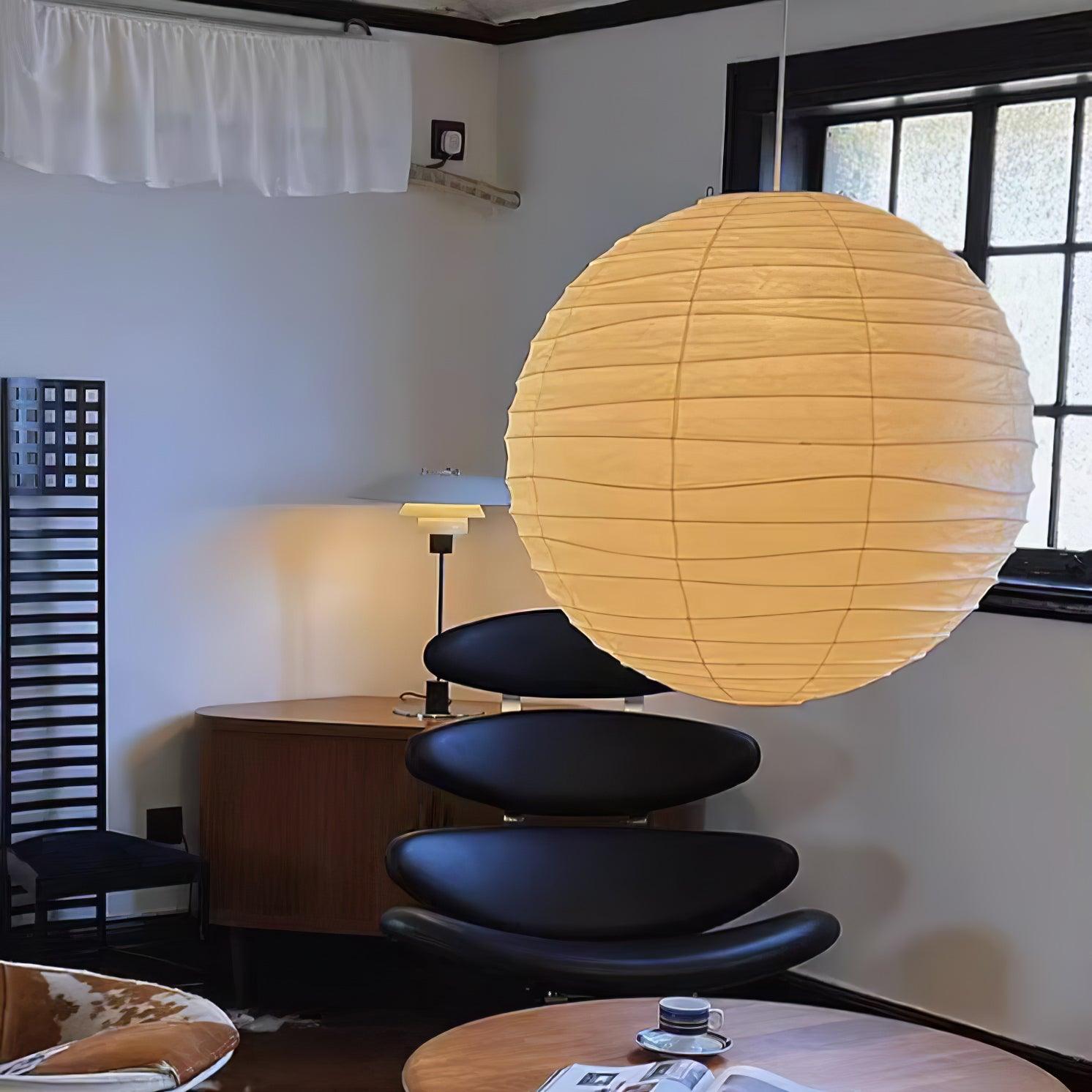 Washi Paper Pendant Lamp - Cueteks