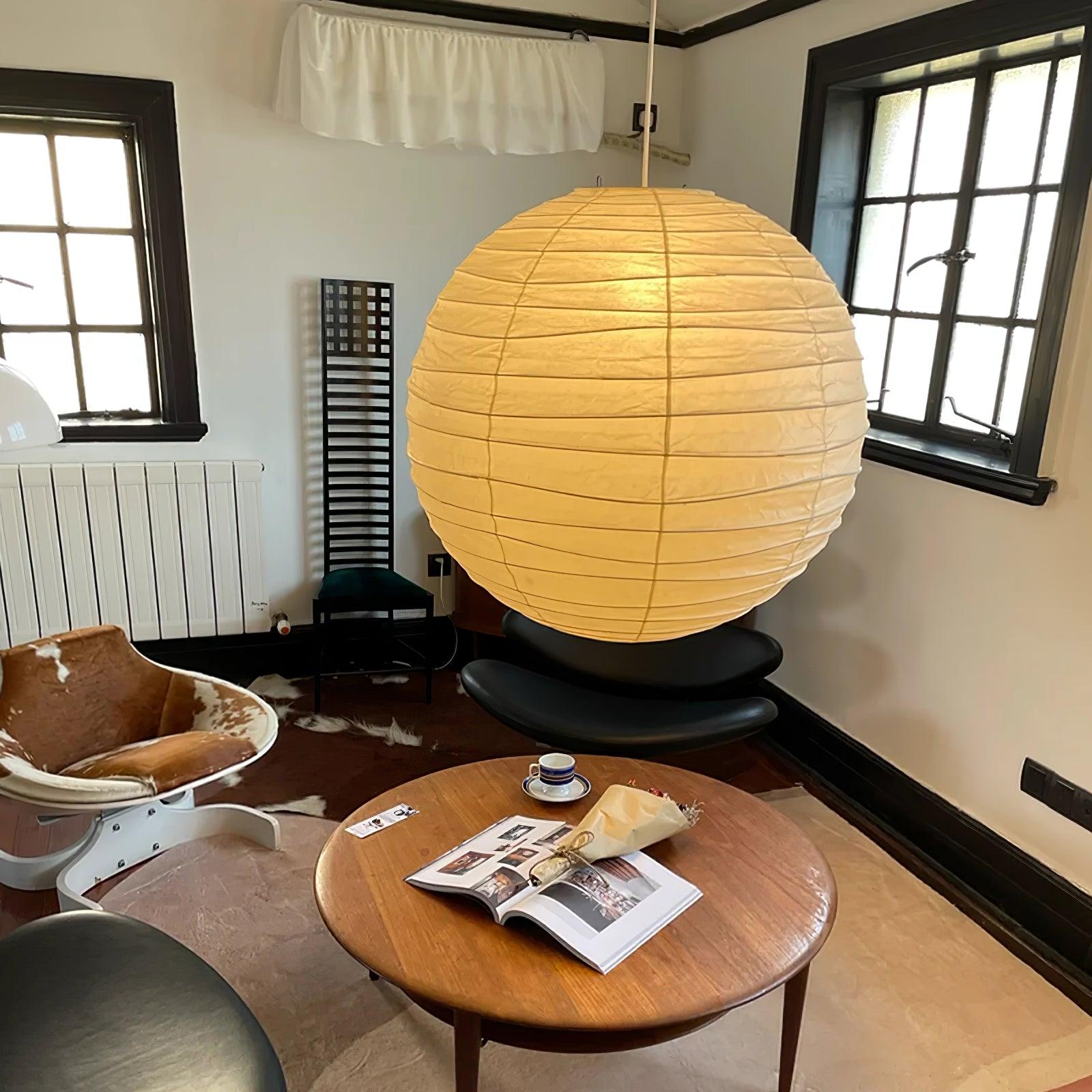 Washi Paper Pendant Lamp - Cueteks