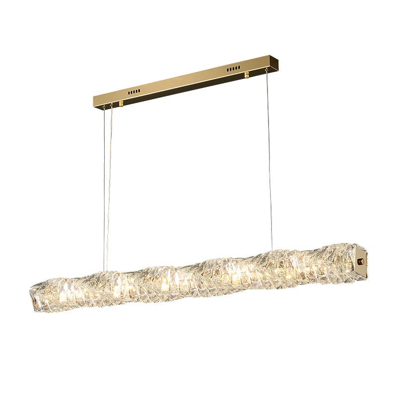 Long Crystal Pendant Lamp - Cueteks