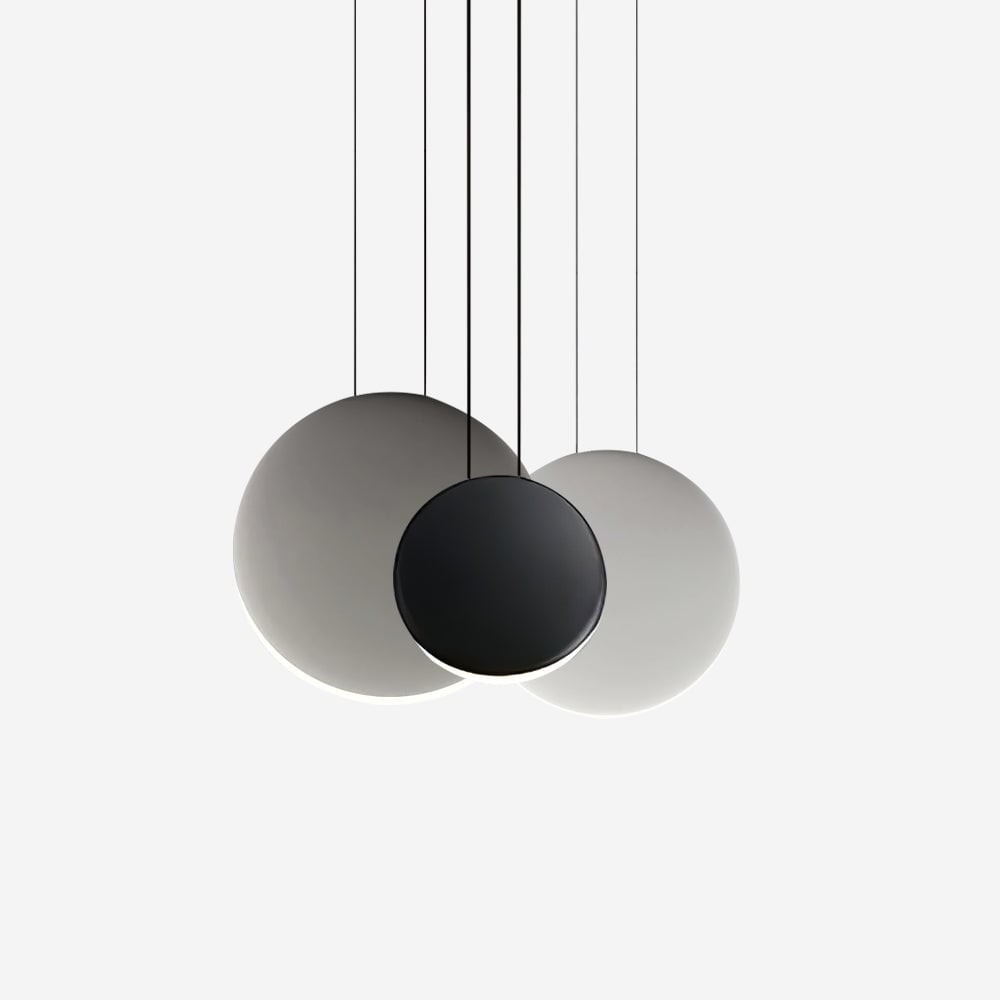 Cosmos disc LED pendant light