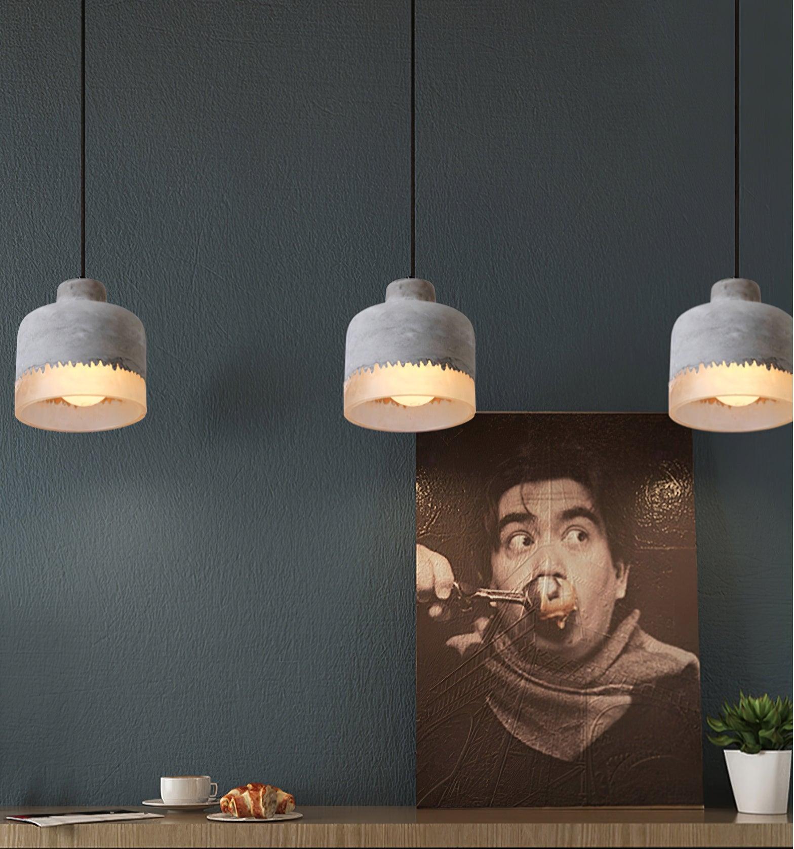 Rounded Delia shades with glowing lower bands