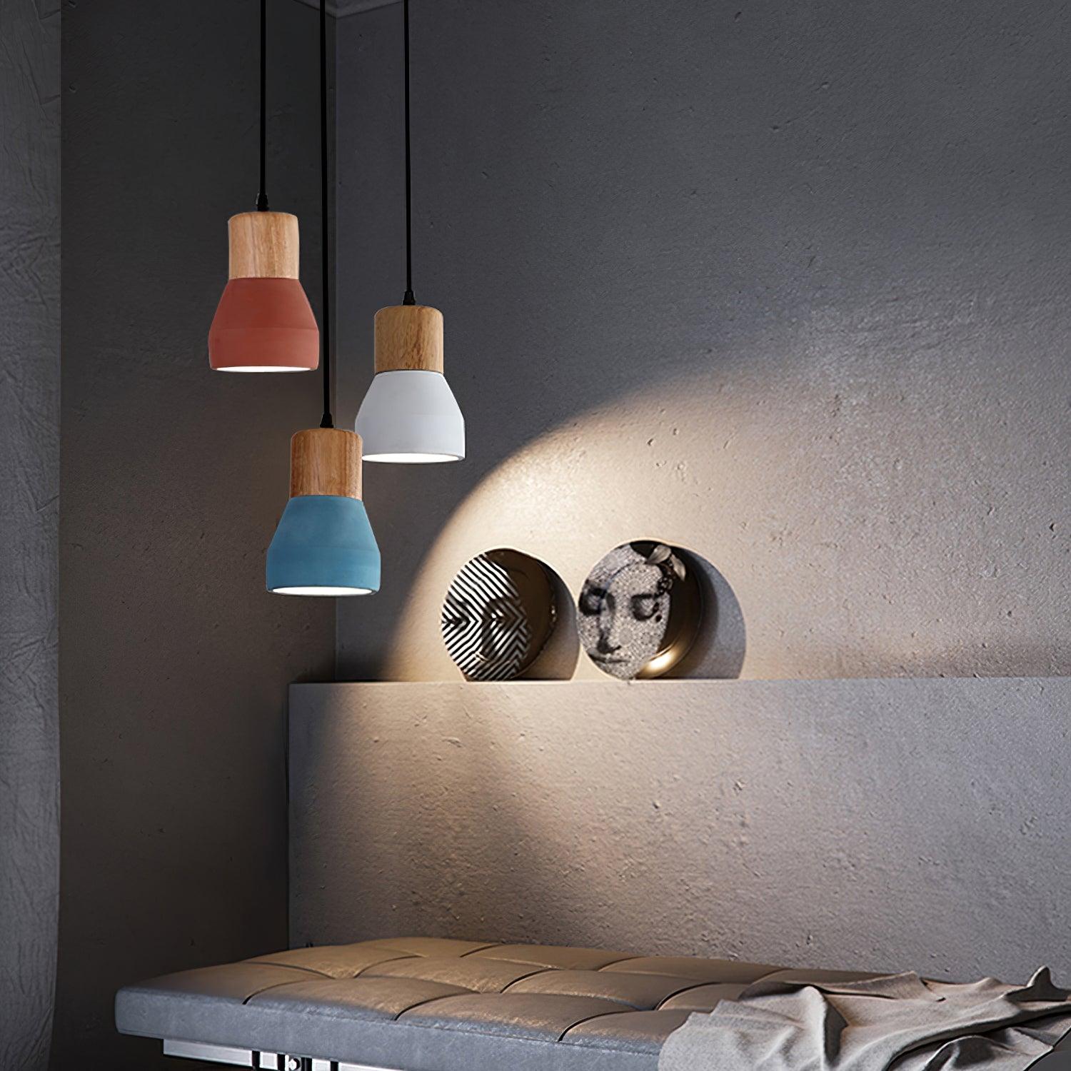 Andenon Cement Pendant Light - Cueteks