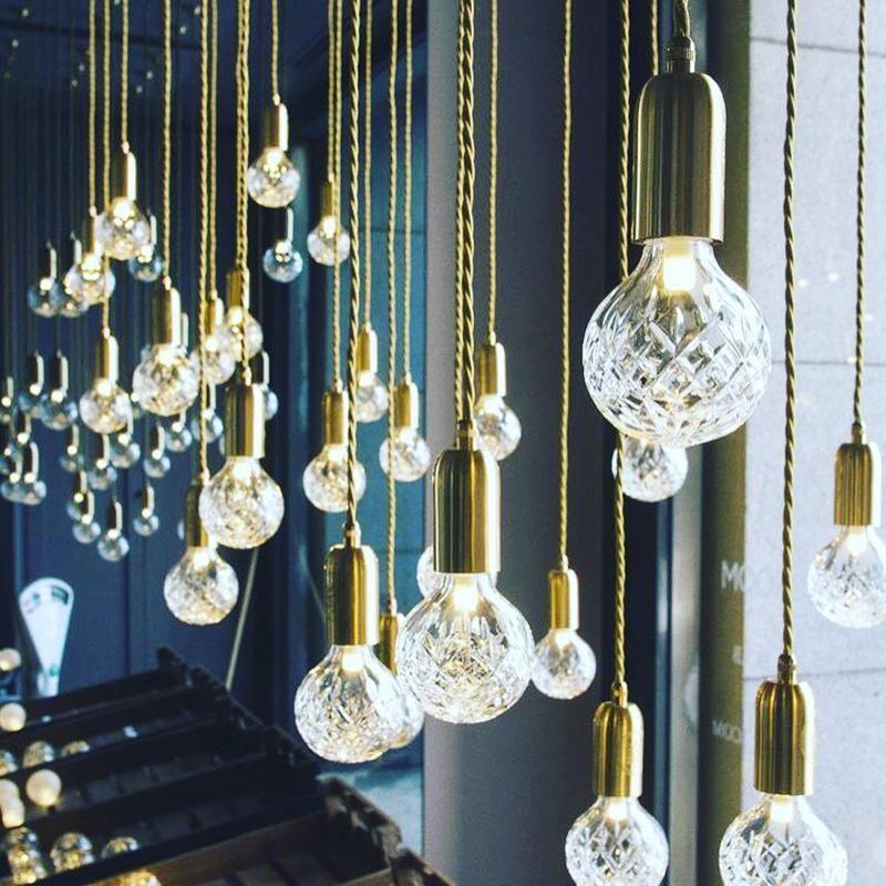 Crystal Bulb LED Pendant Lamp - Cueteks