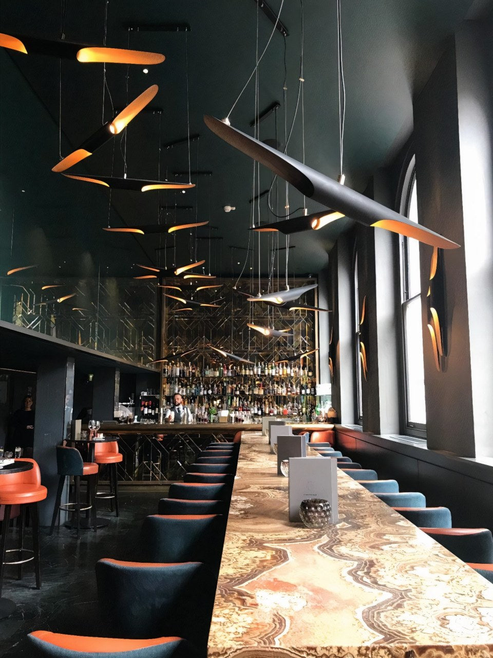 Coltrane Pipe Pendant Lights - Cueteks