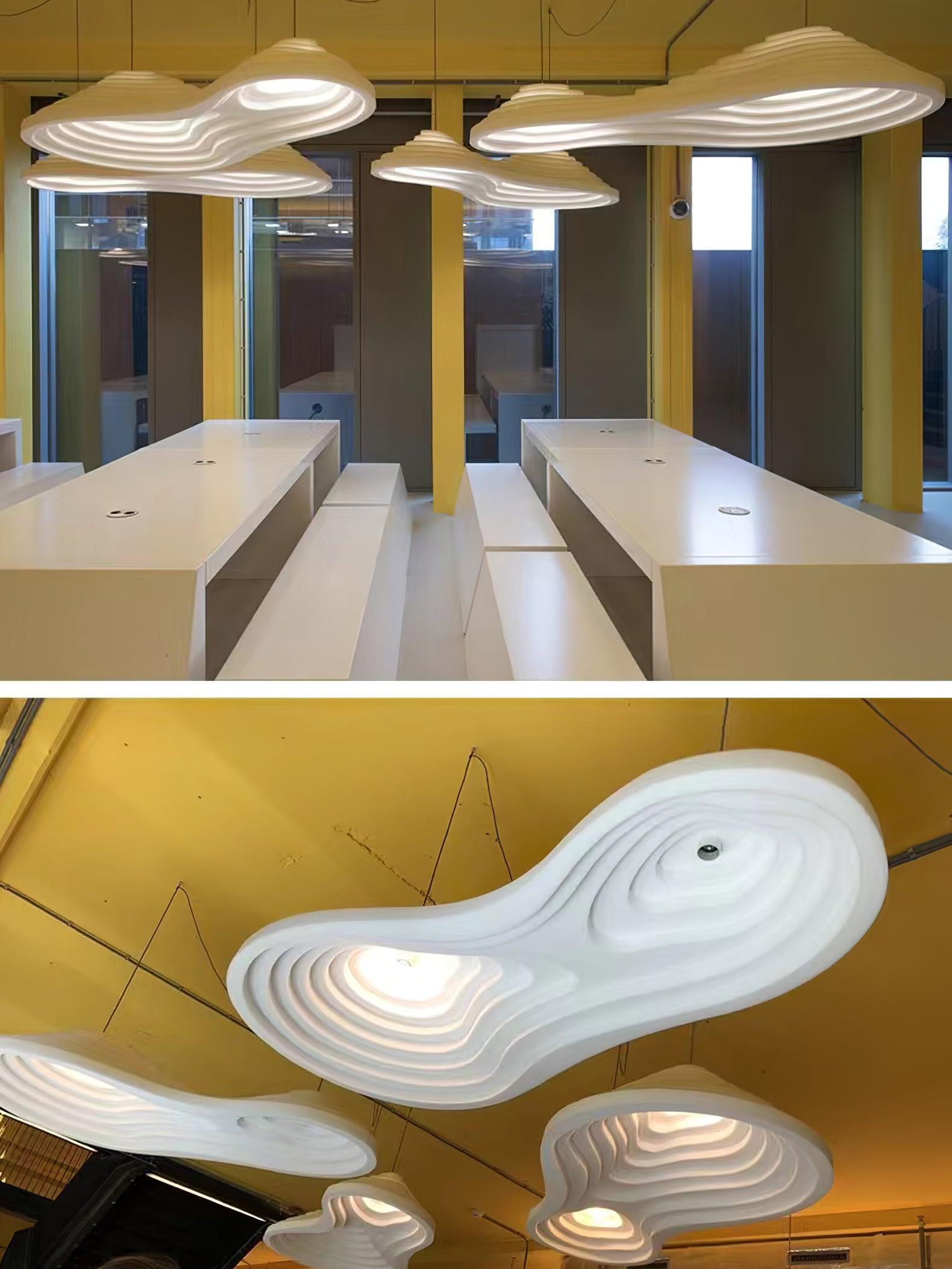 Rice Field Acoustic Acrylic Lamps - Cueteks