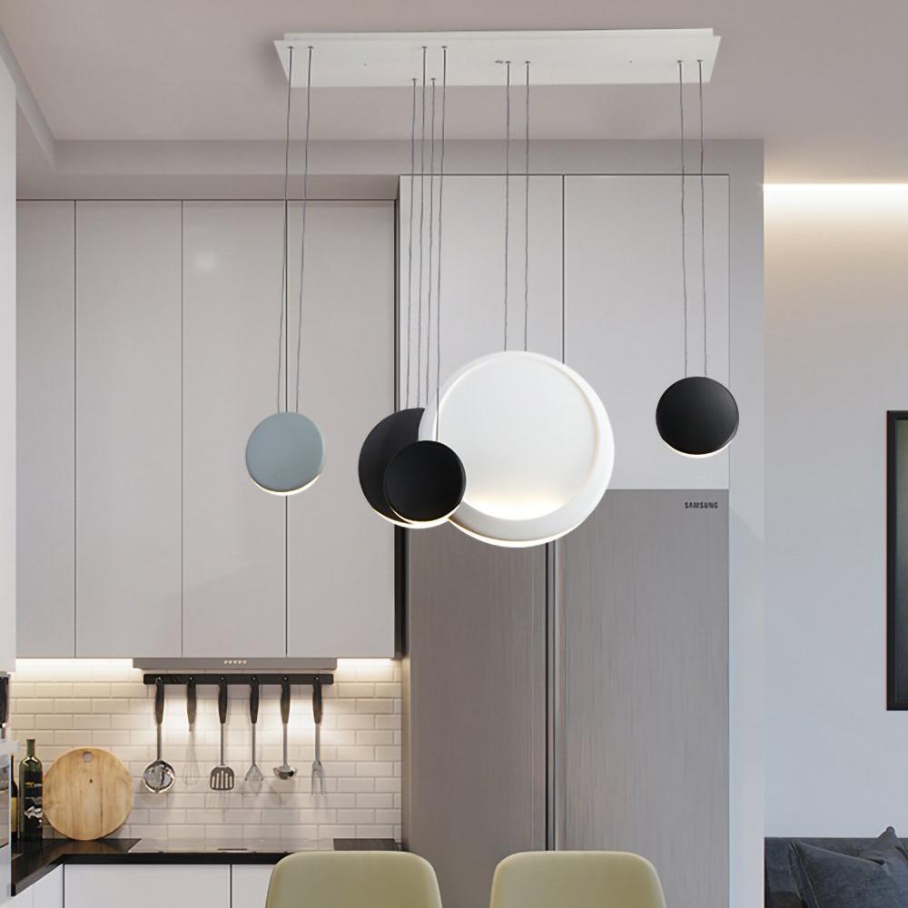 Cosmos disc LED pendant light