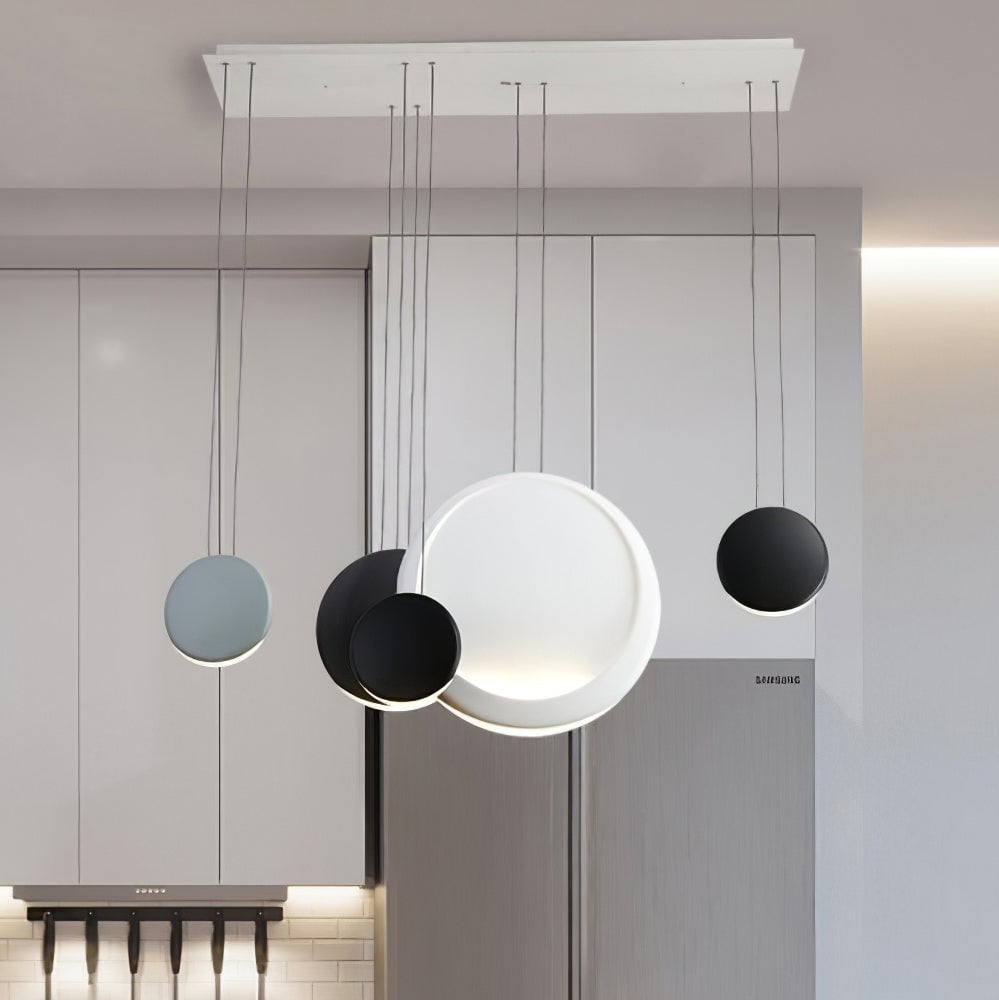 Cosmos disc LED pendant light