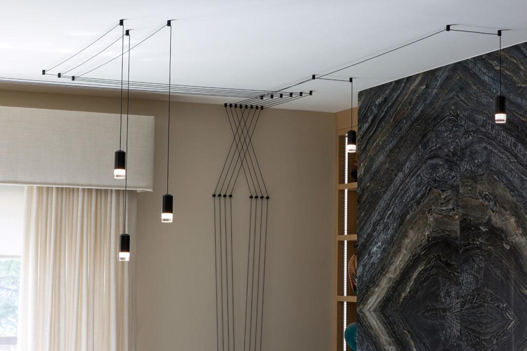 Line Form Pendant light - Cueteks