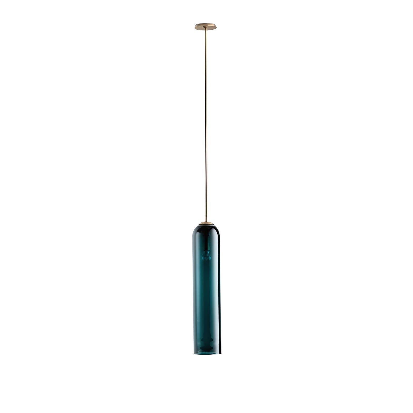 Long Tube Glass Pendant Light - Cueteks