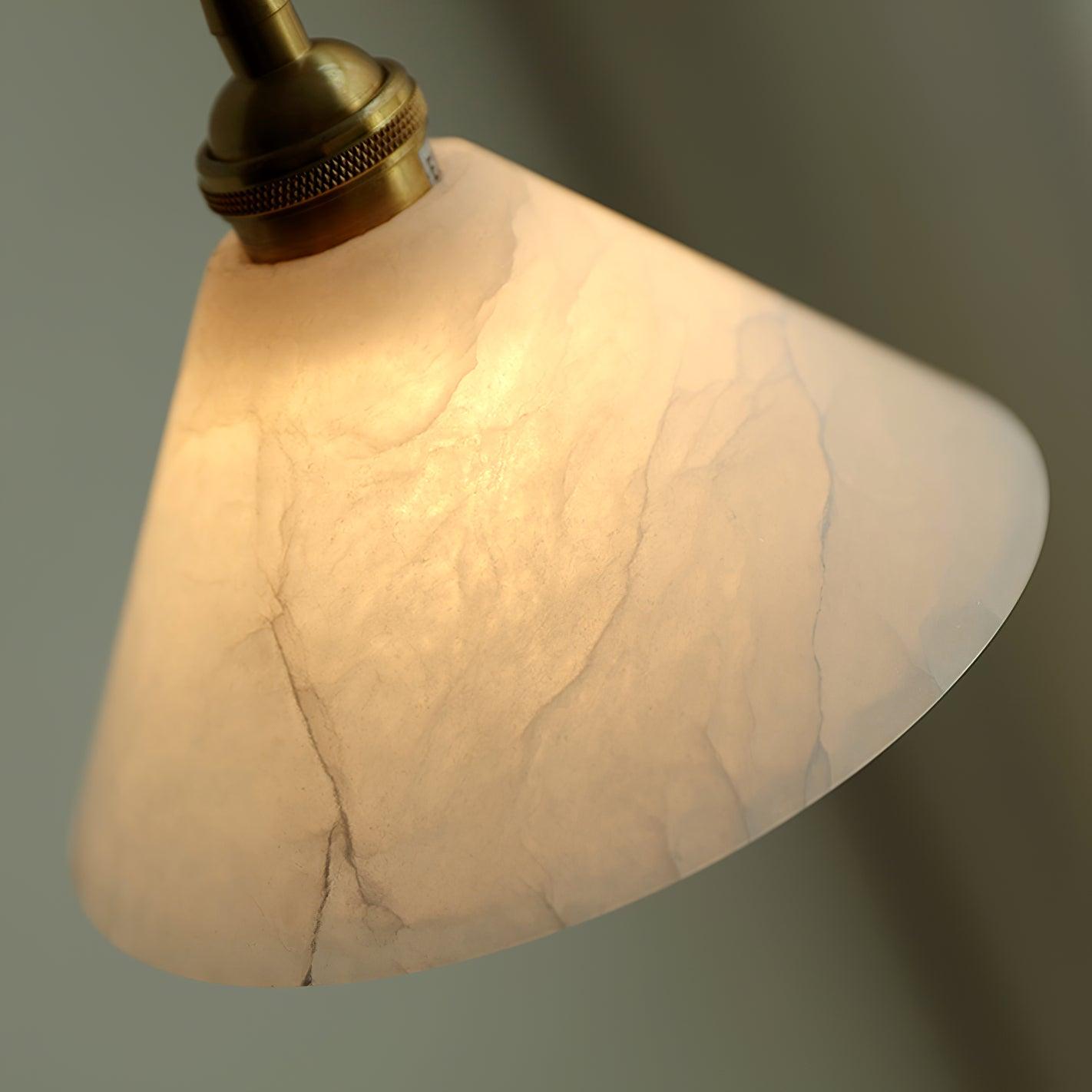 Conical Brass Pendant Lamp - Cueteks
