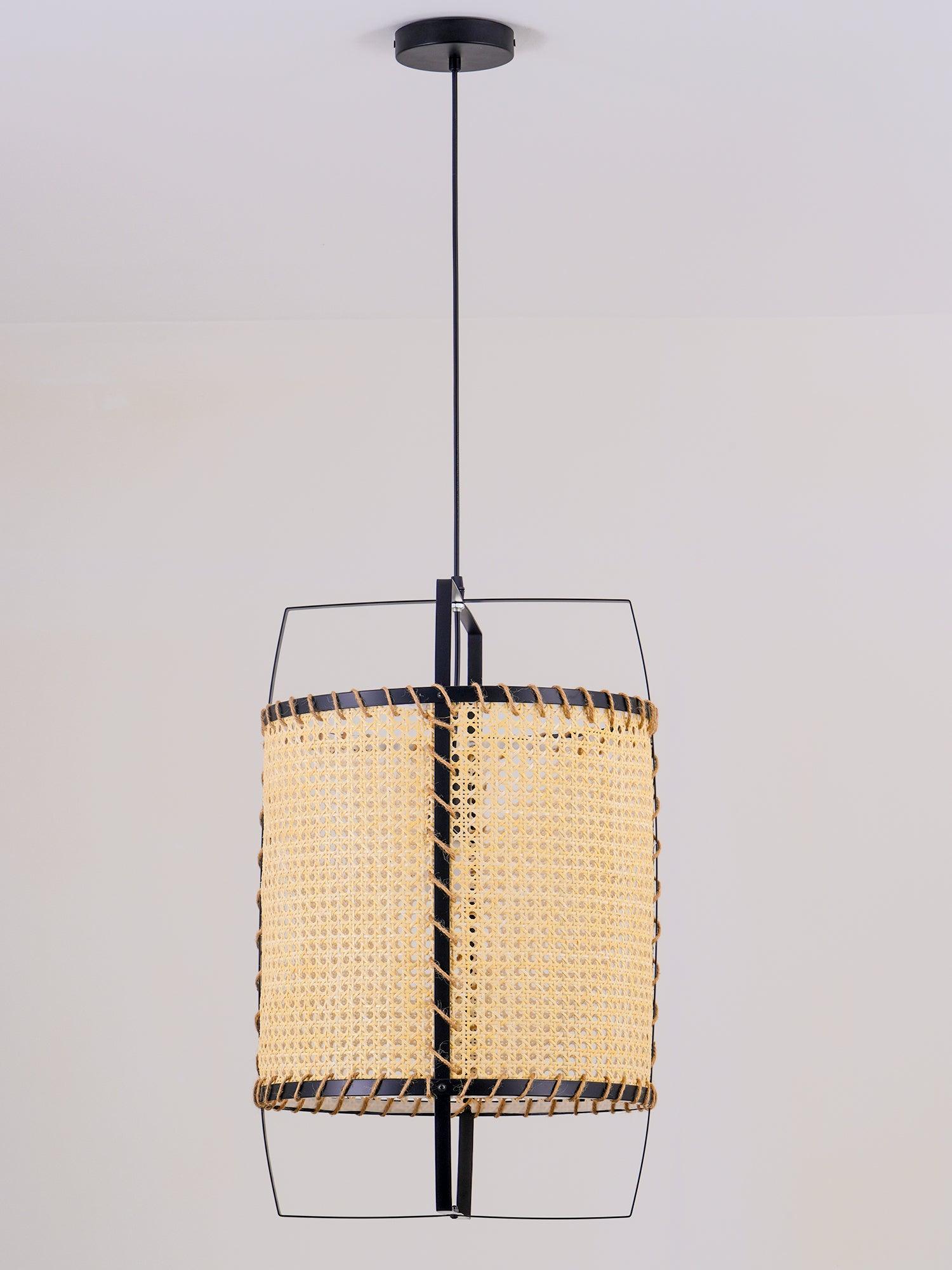 Rattan Cane Pendant Light - Cueteks