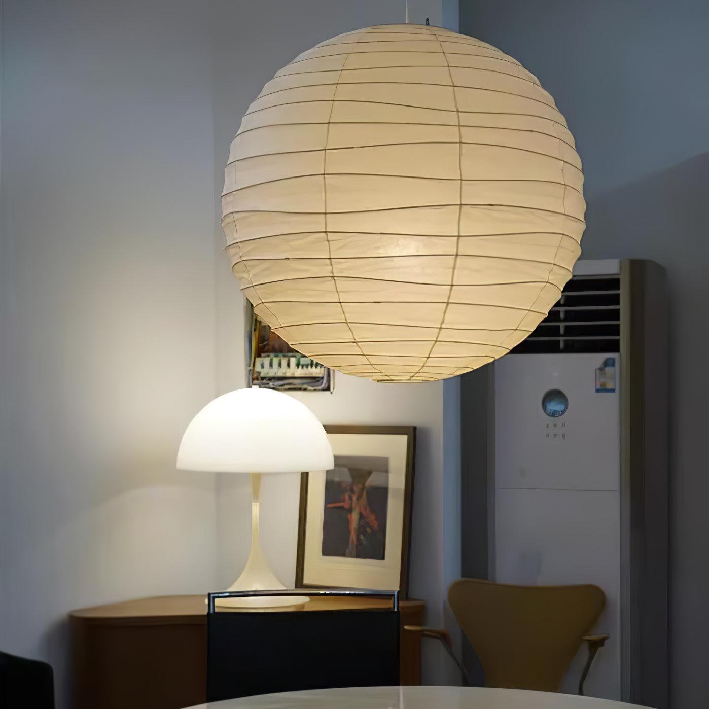 Washi Paper Pendant Lamp - Cueteks