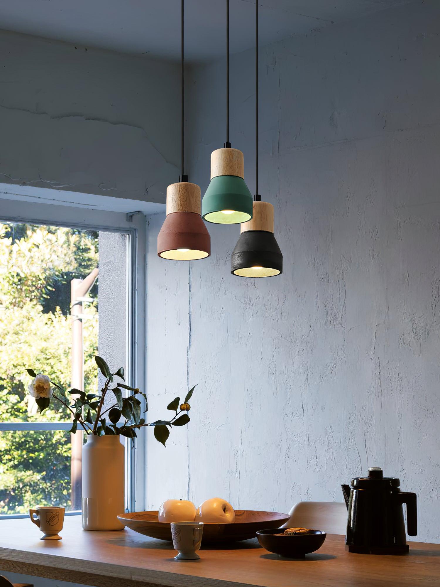 Andenon Cement Pendant Light - Cueteks