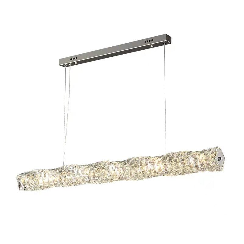 Long Crystal Pendant Lamp - Cueteks