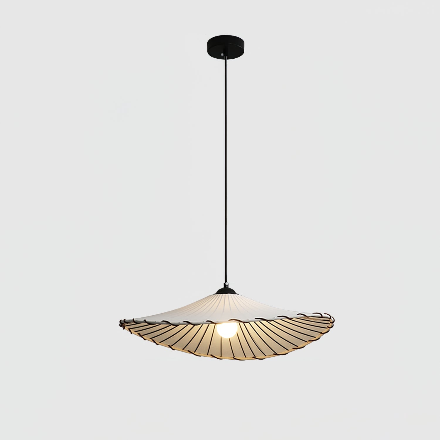 Lotus Leaf Fabric Pendant Light - Cueteks