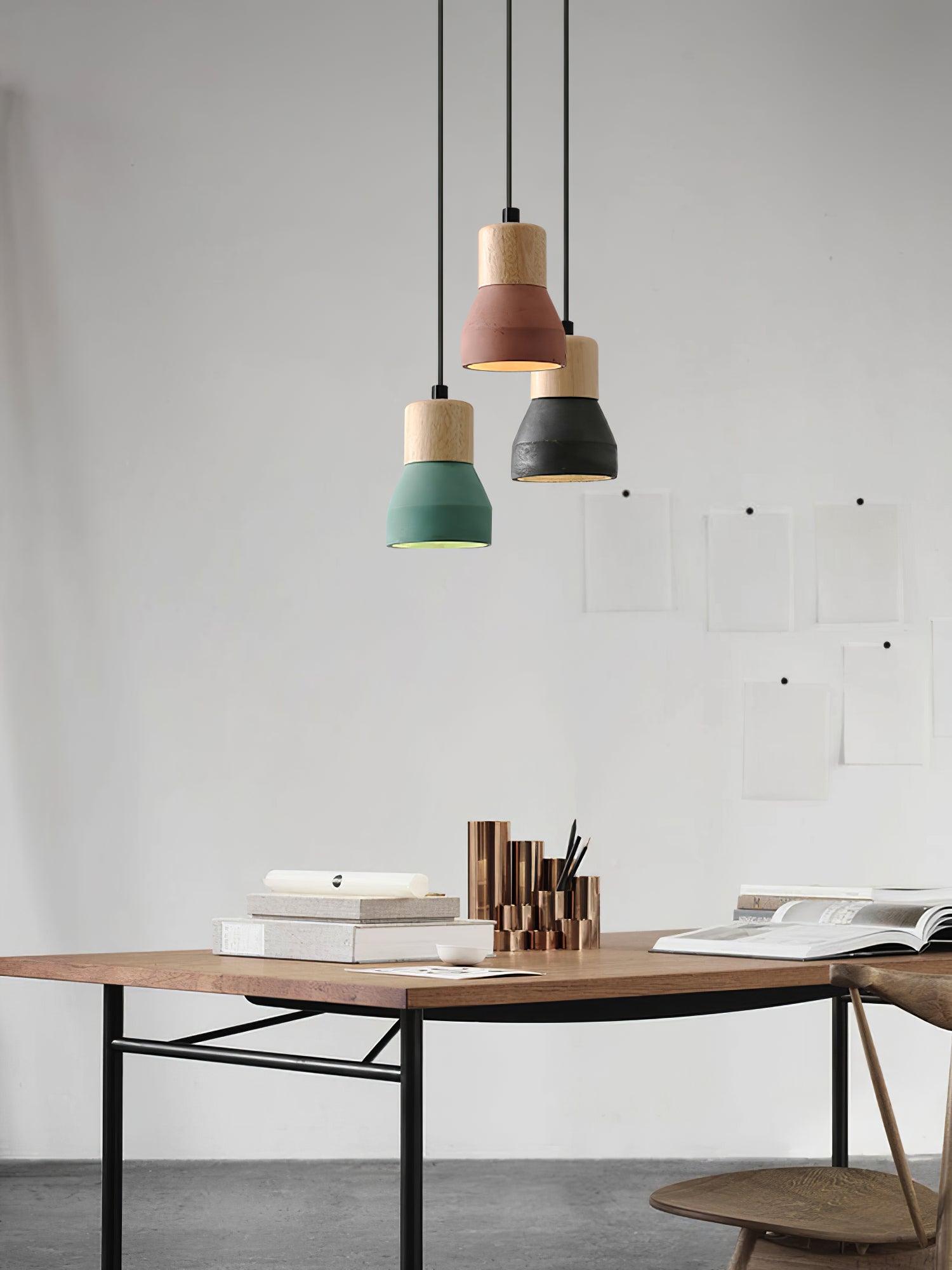 Andenon Cement Pendant Light - Cueteks