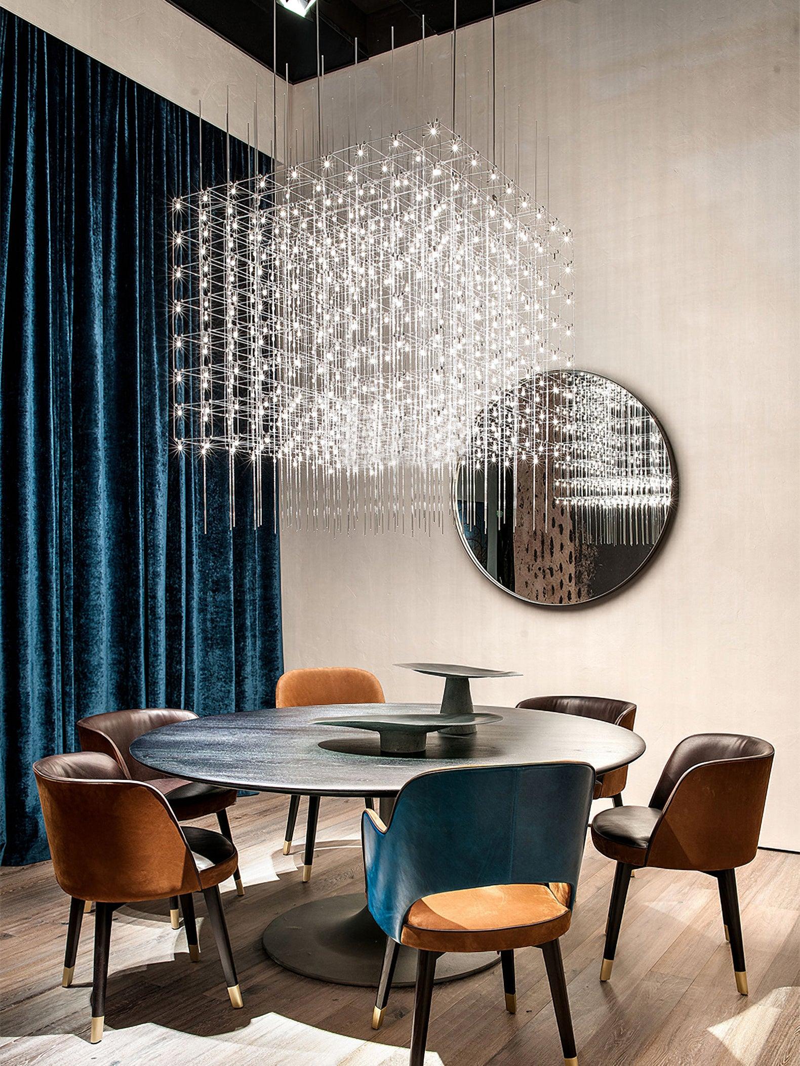 Cosmic Cube Led Pendant Light - Cueteks