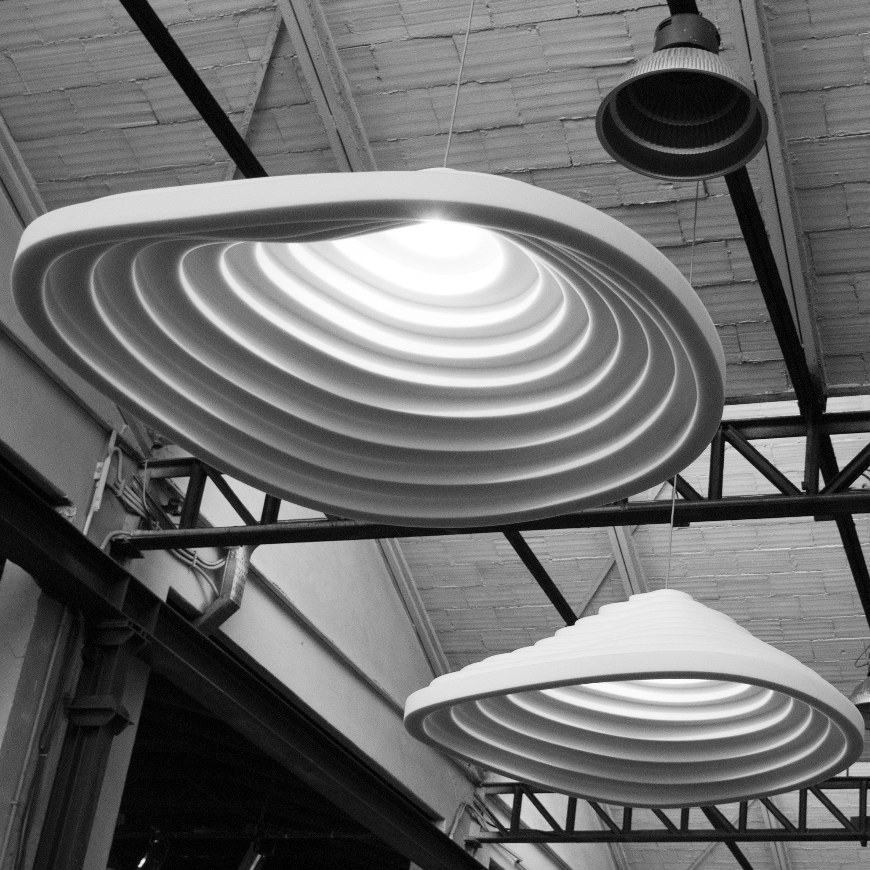 Rice Field Acoustic Lamps - Cueteks