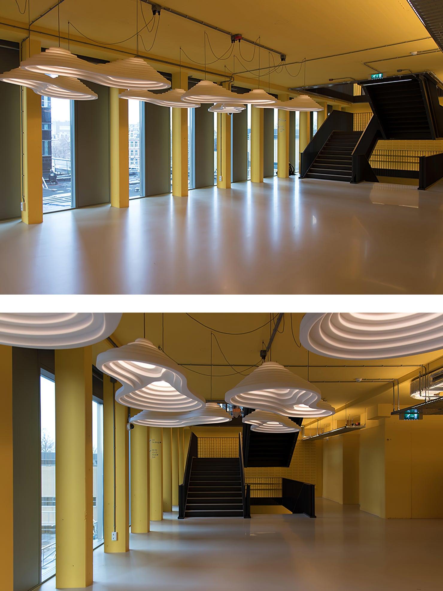 Rice Field Acoustic Acrylic Lamps - Cueteks
