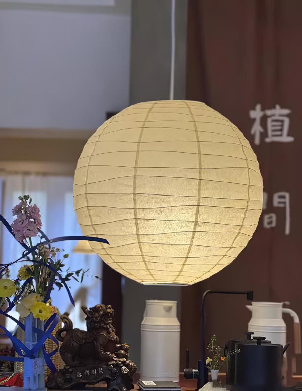 Washi Paper Pendant Lamp - Cueteks