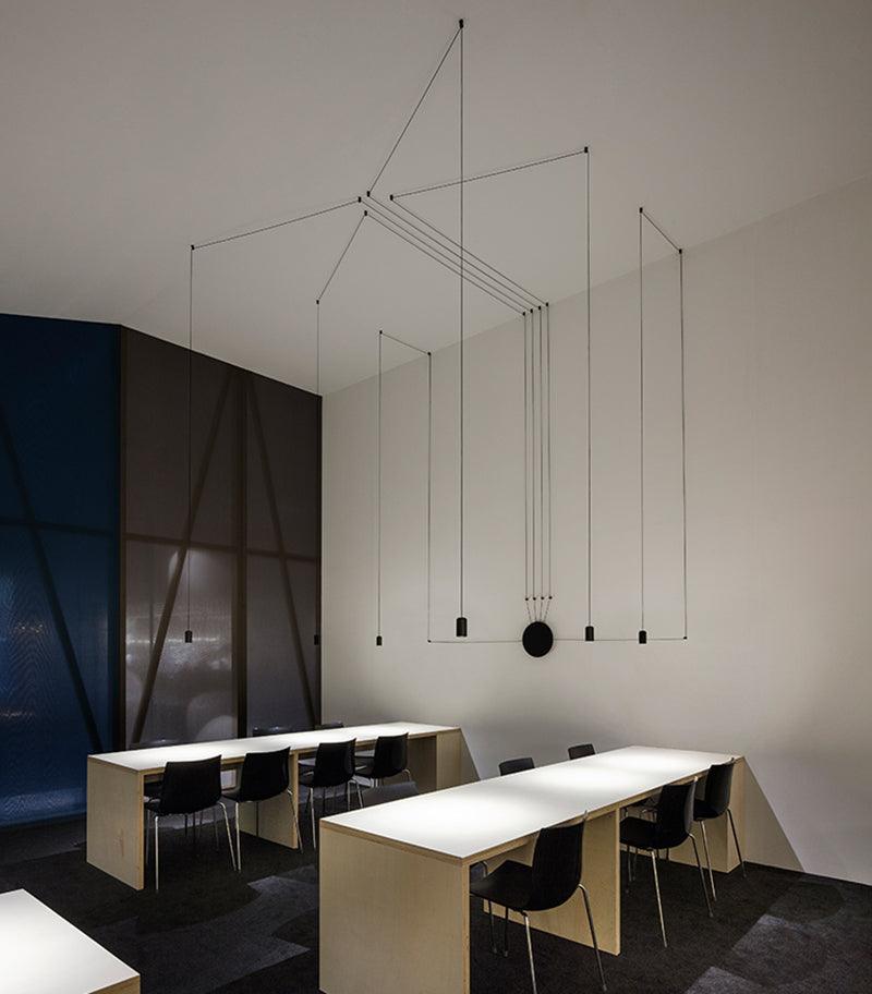 Line Form Pendant light - Cueteks