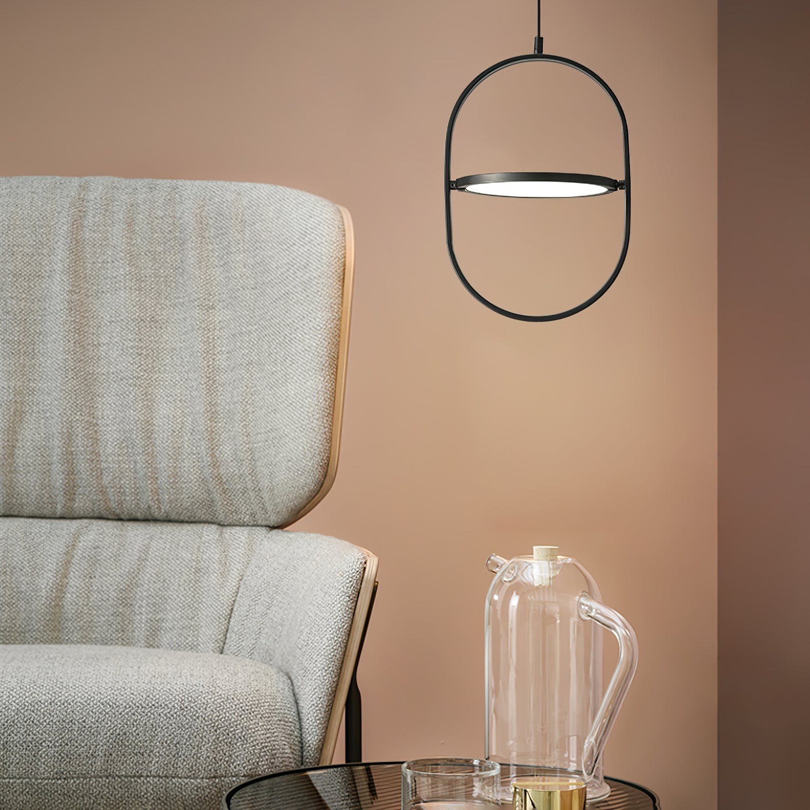 Vertical KUU with disc turned toward a table