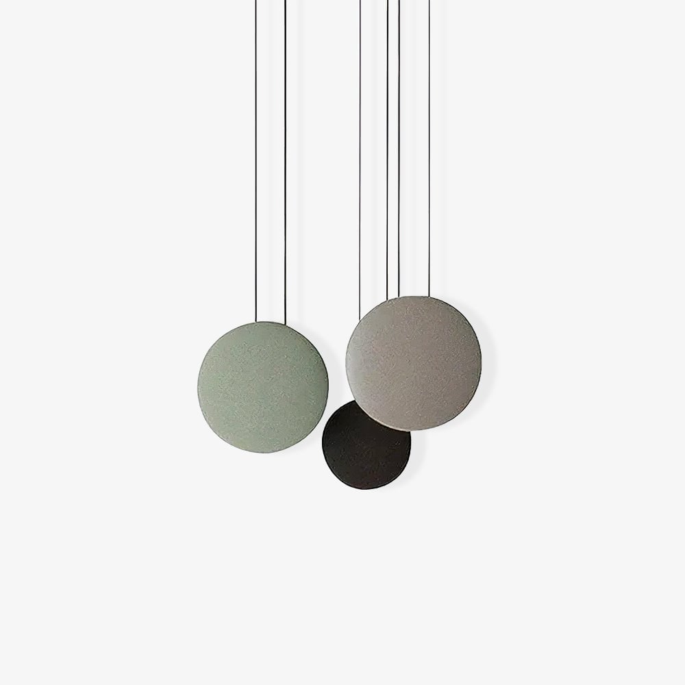 Cosmos disc LED pendant light