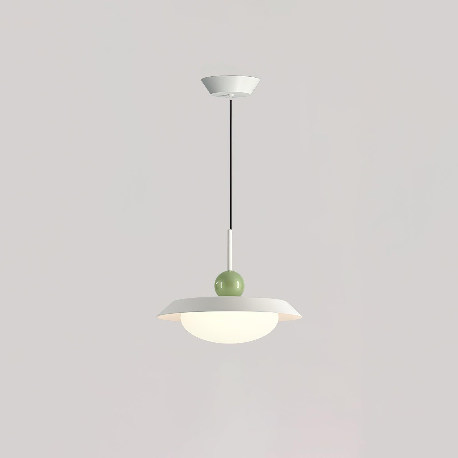 Morandi layered LED pendant light