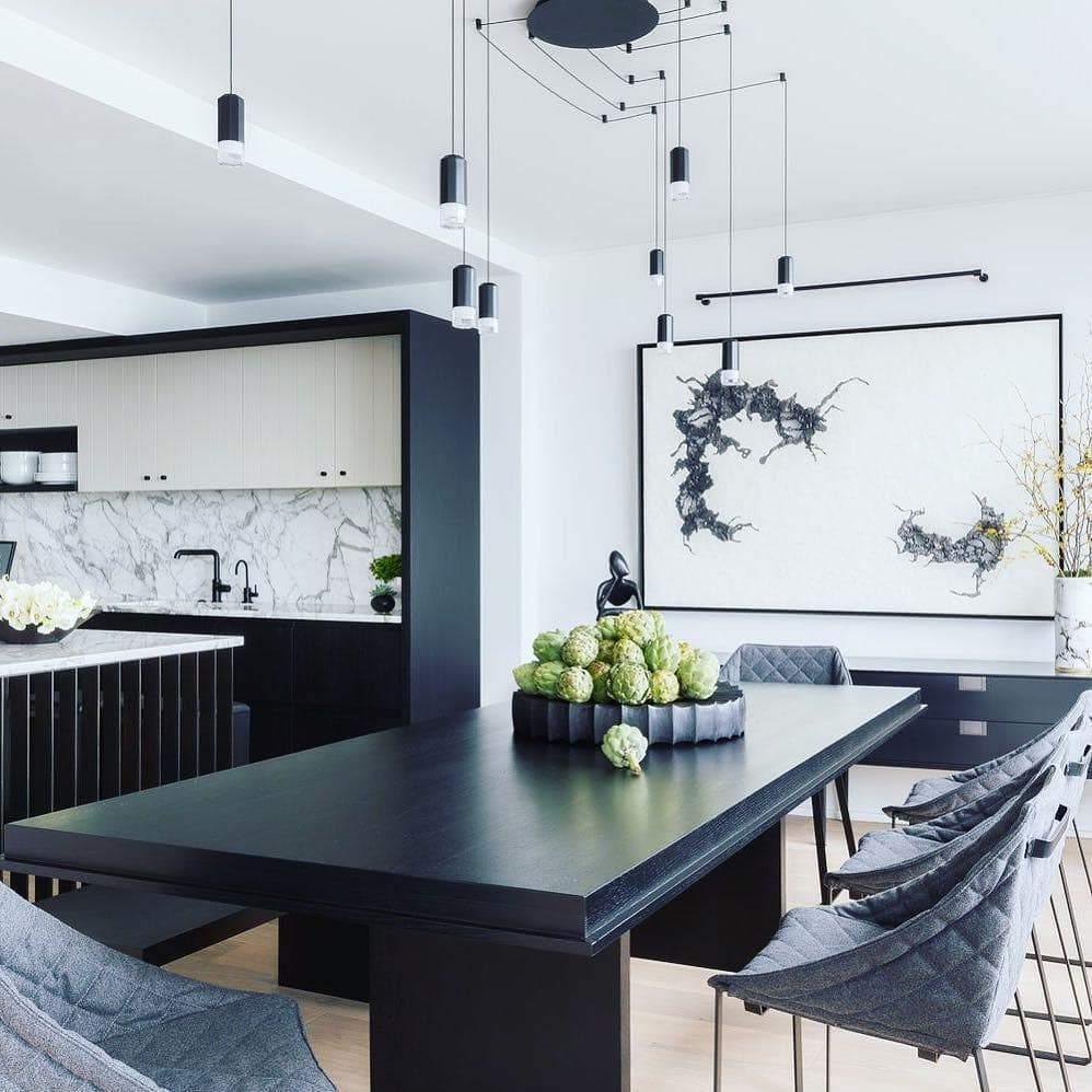 Line Form Pendant light - Cueteks