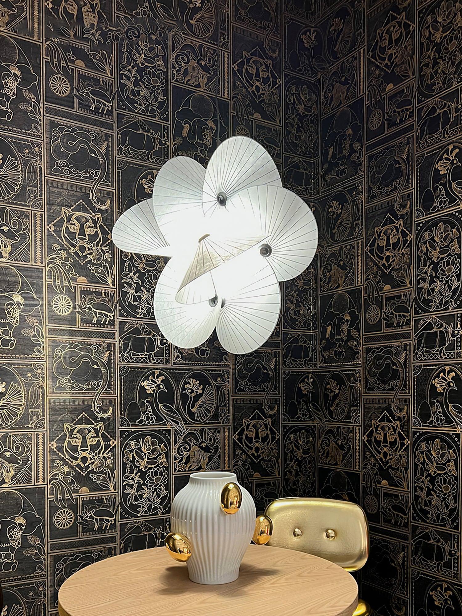 Cory Scalloped Pendant Light - Cueteks