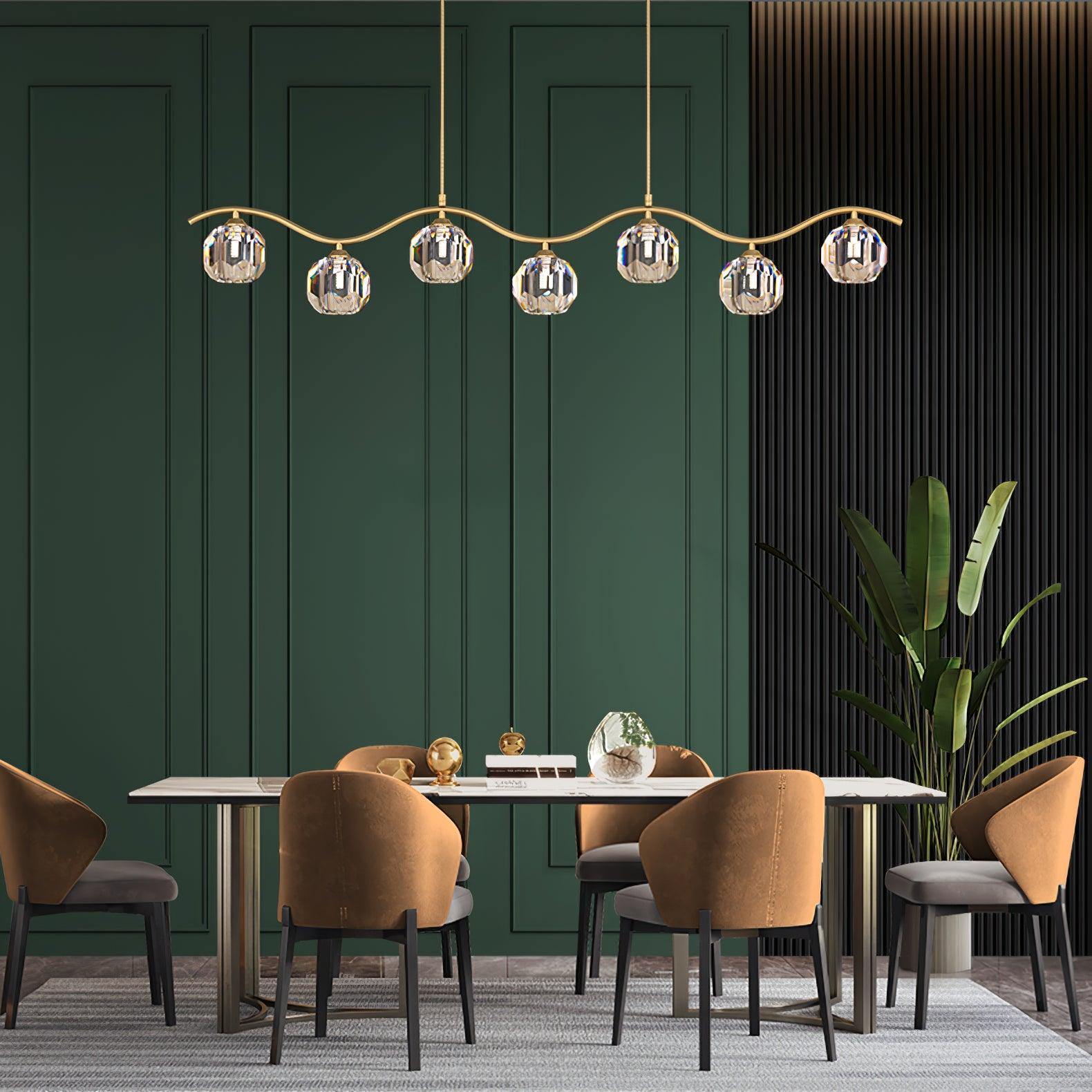Eara Crystal Chandelier - Cueteks