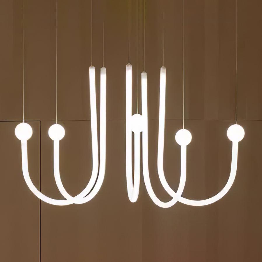 Chord Point Pendant Light - Cueteks