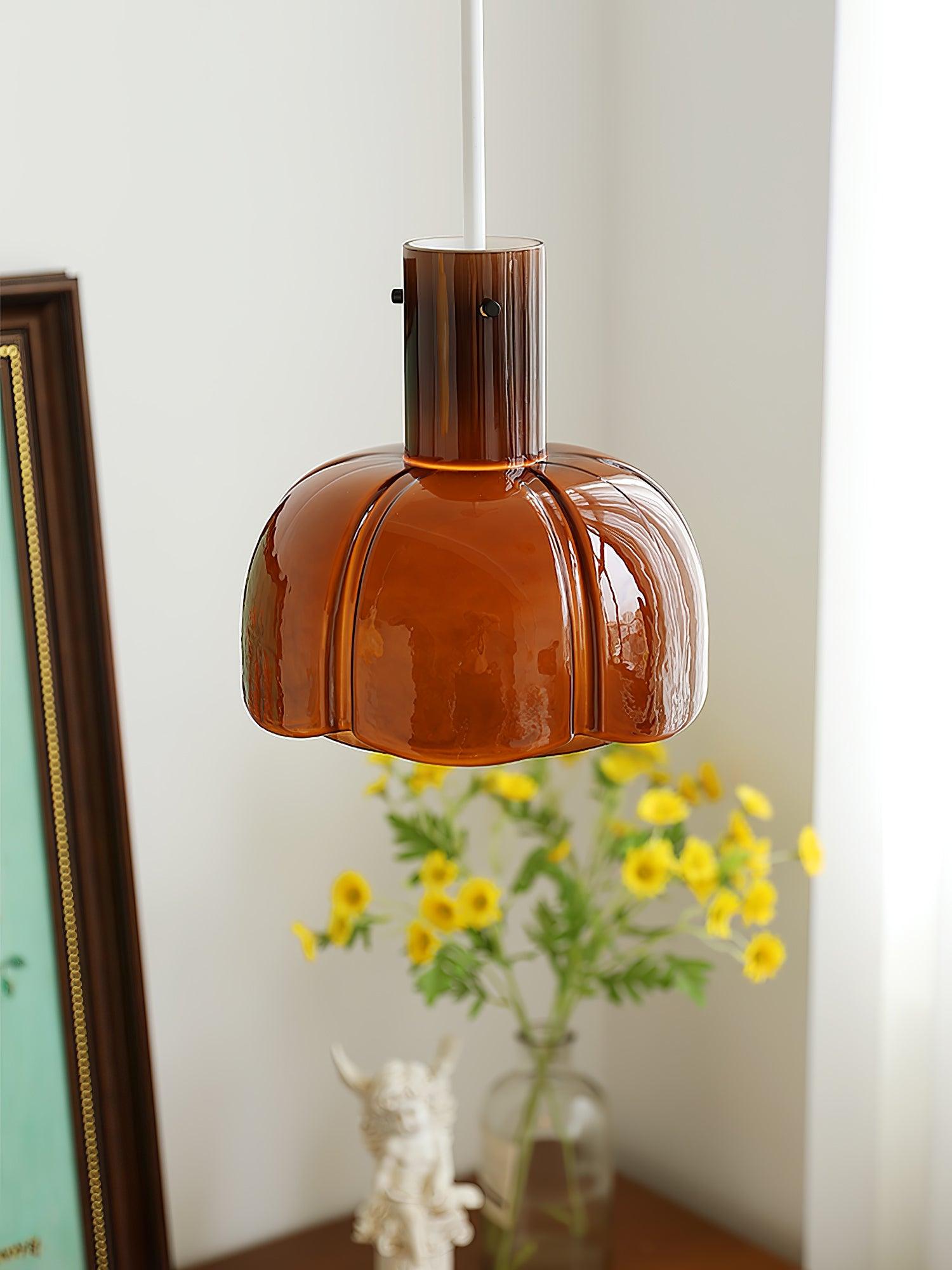 Lumina Petal Glass Pendant Light - Cueteks