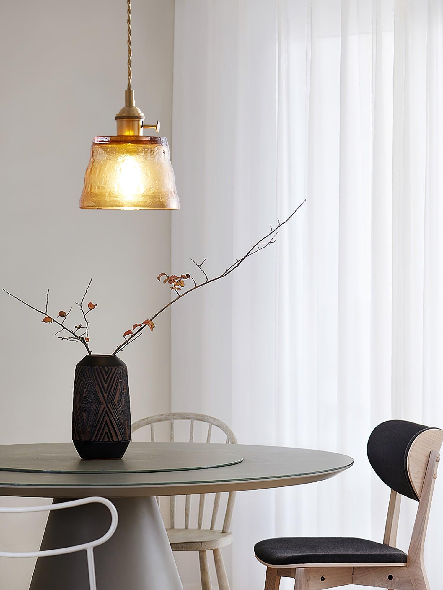 Glass Cup Pendant Lamp - Cueteks
