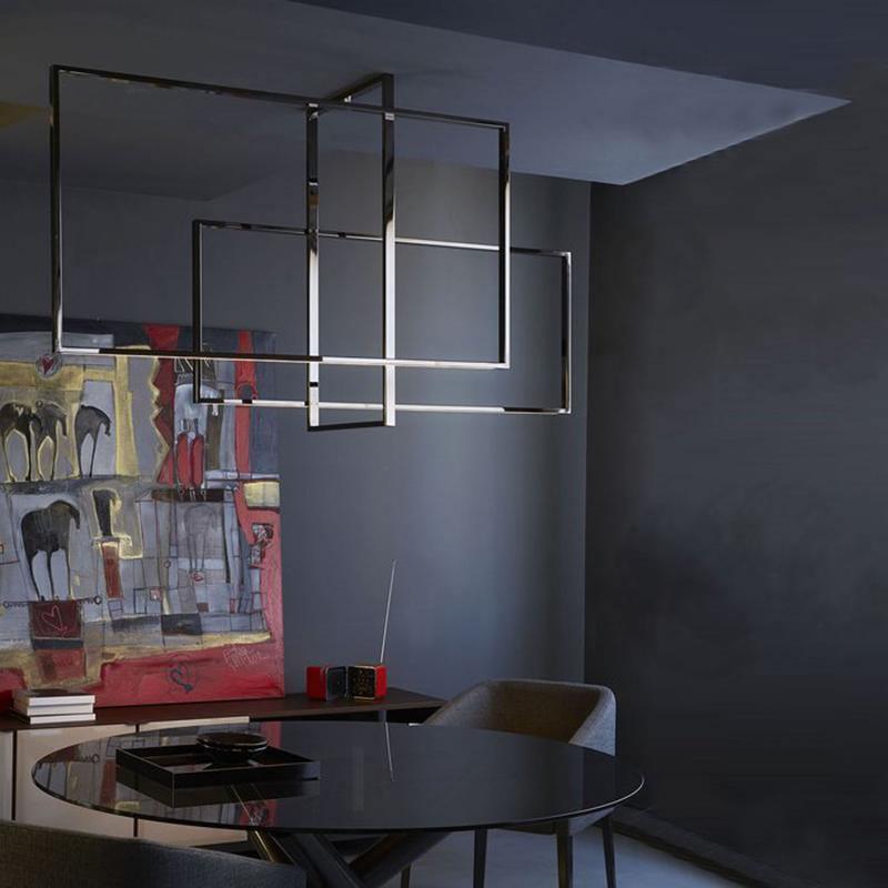 Mondrian Glass Ceiling Light - Cueteks