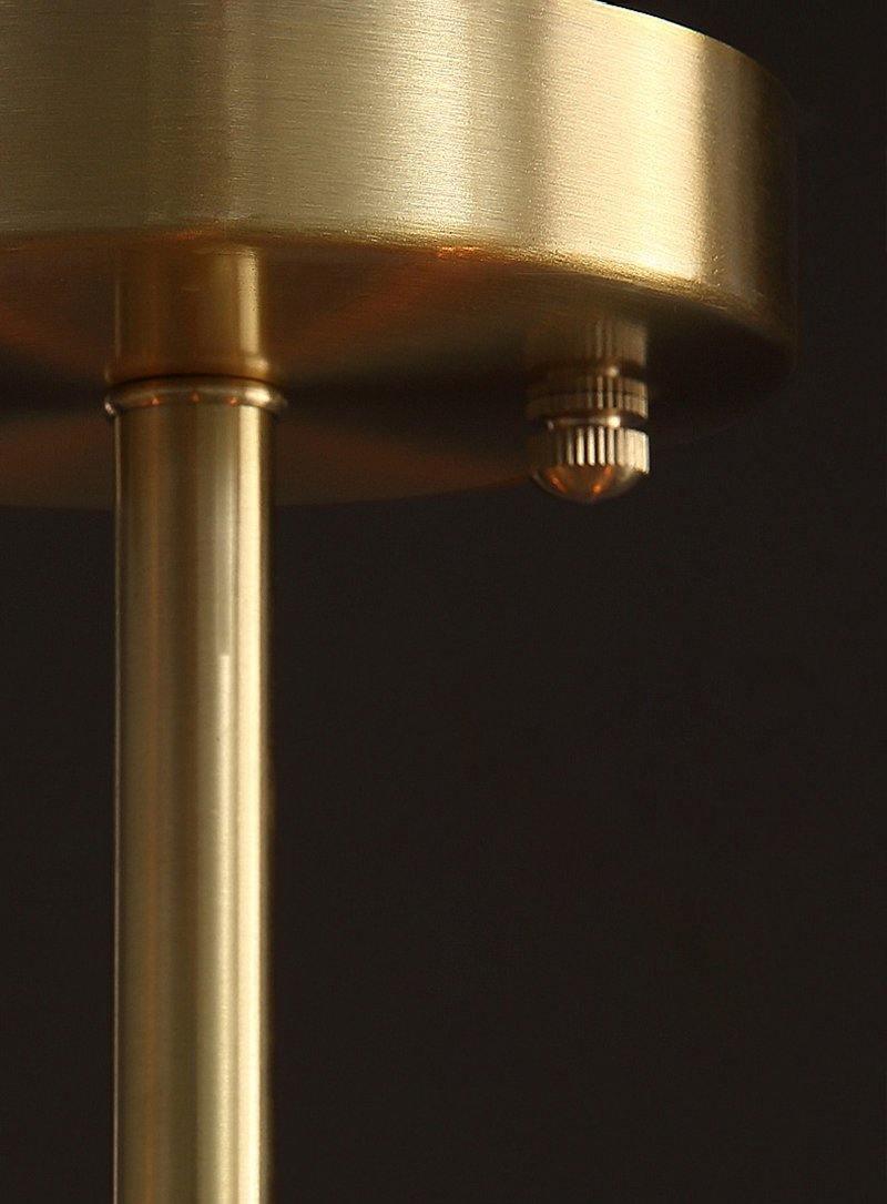 Vintage Antique Brass Chandelier - Cueteks