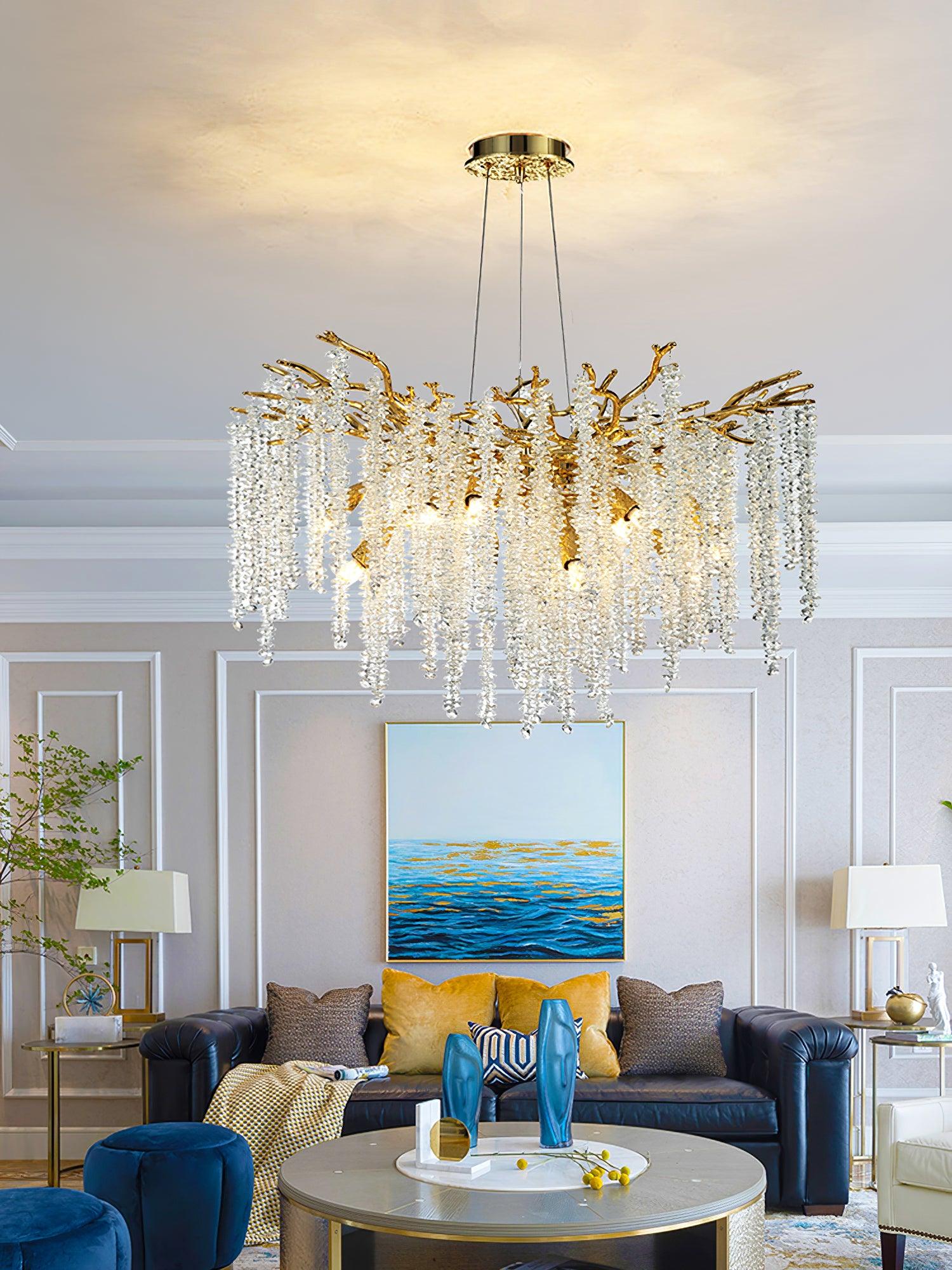 Albero Crystal Chandelier - Cueteks