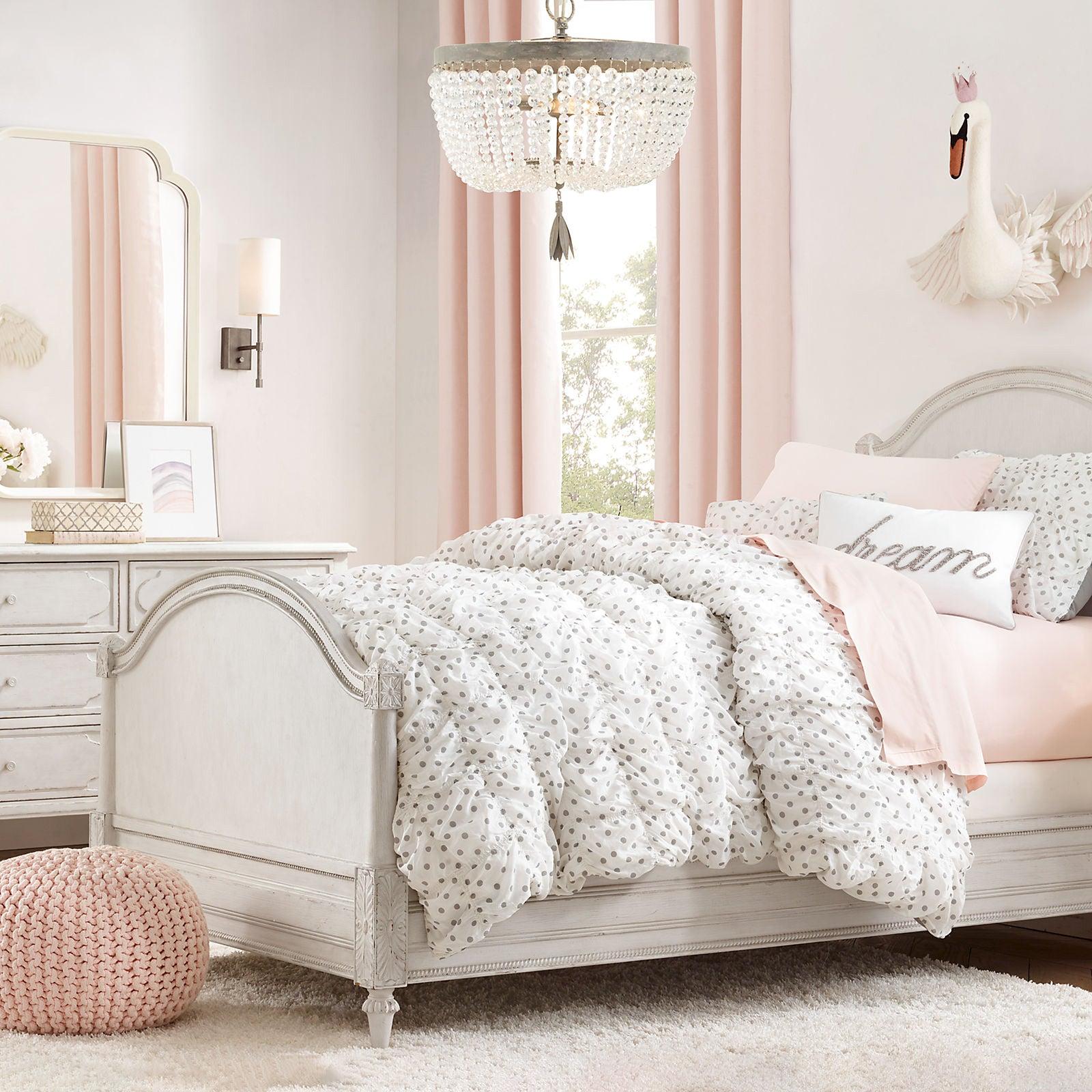 Dauphine Crystal Ceiling Light - Cueteks