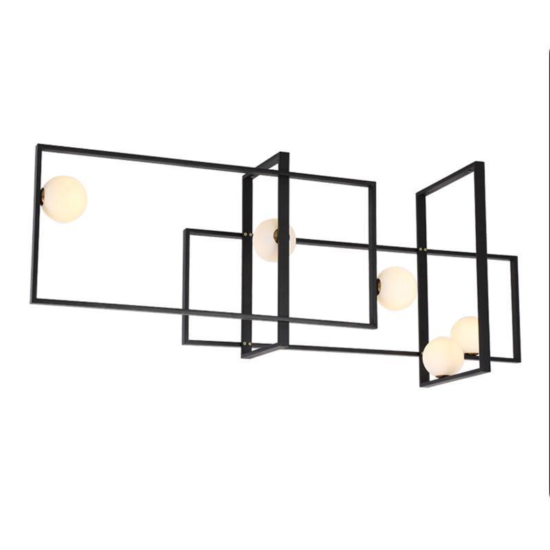 Mondrian Glass Ceiling Light - Cueteks