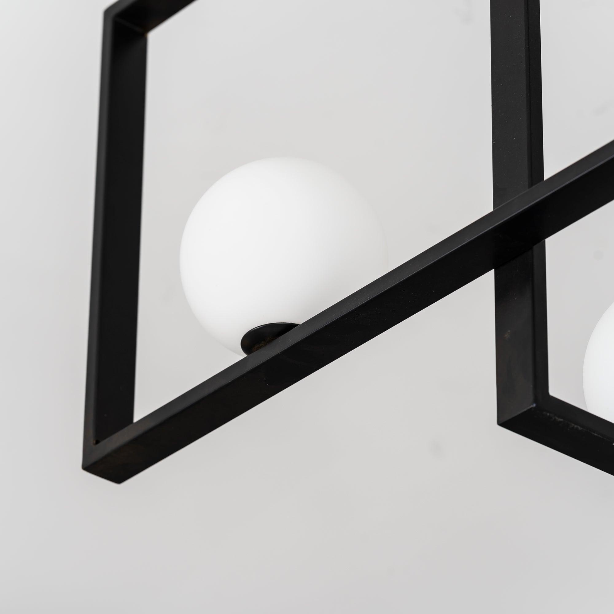 Mondrian Glass Ceiling Light - Cueteks