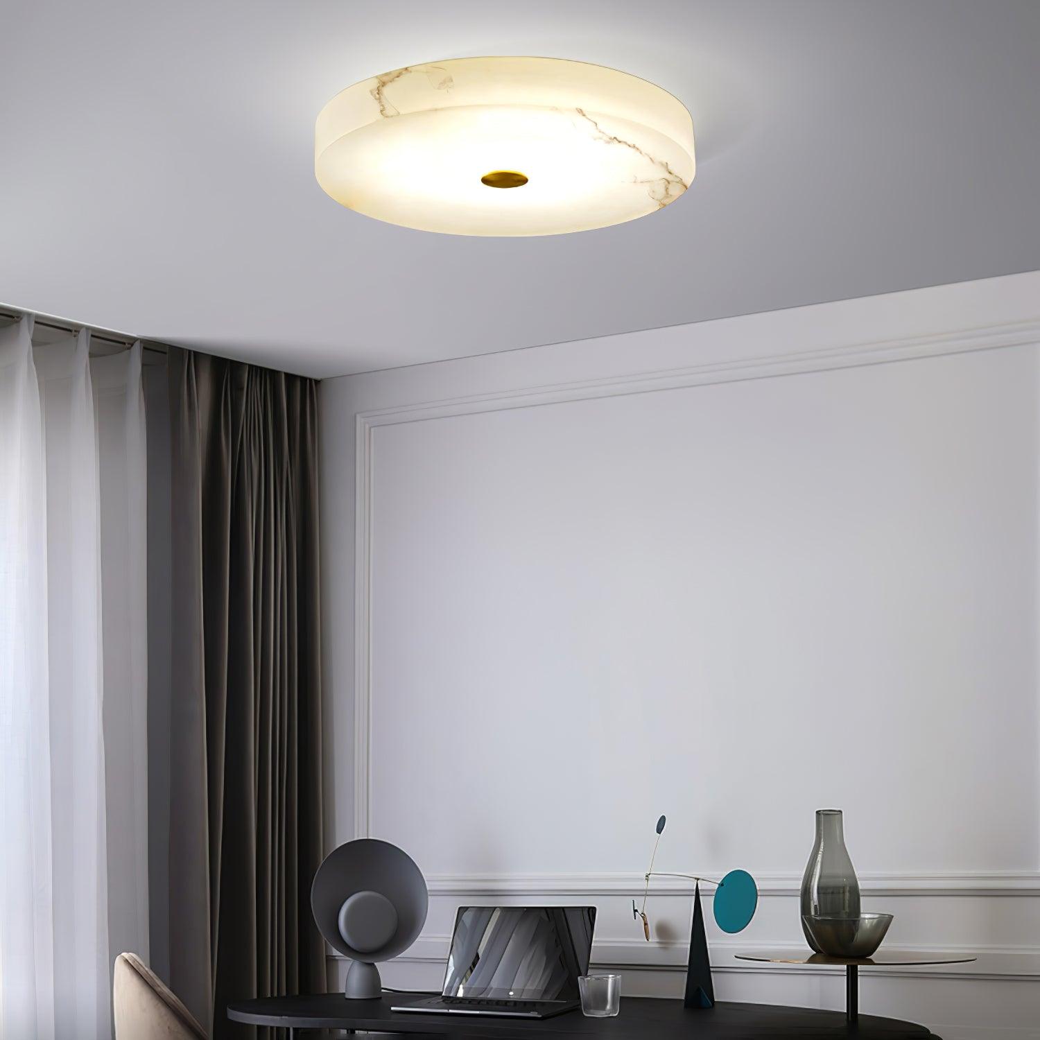 Sophie Alabaster Ceiling Lamp - Cueteks