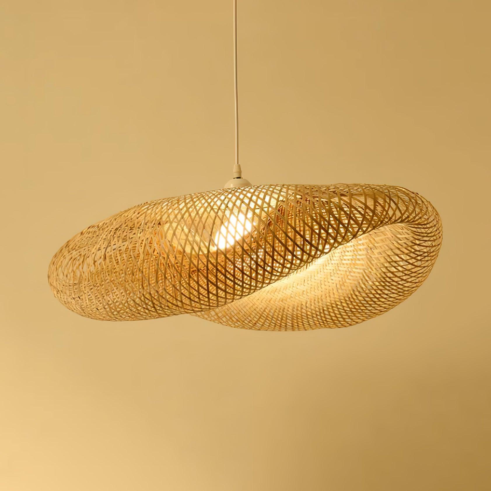 Bamboo Weaving Pendant Lamp - Cueteks