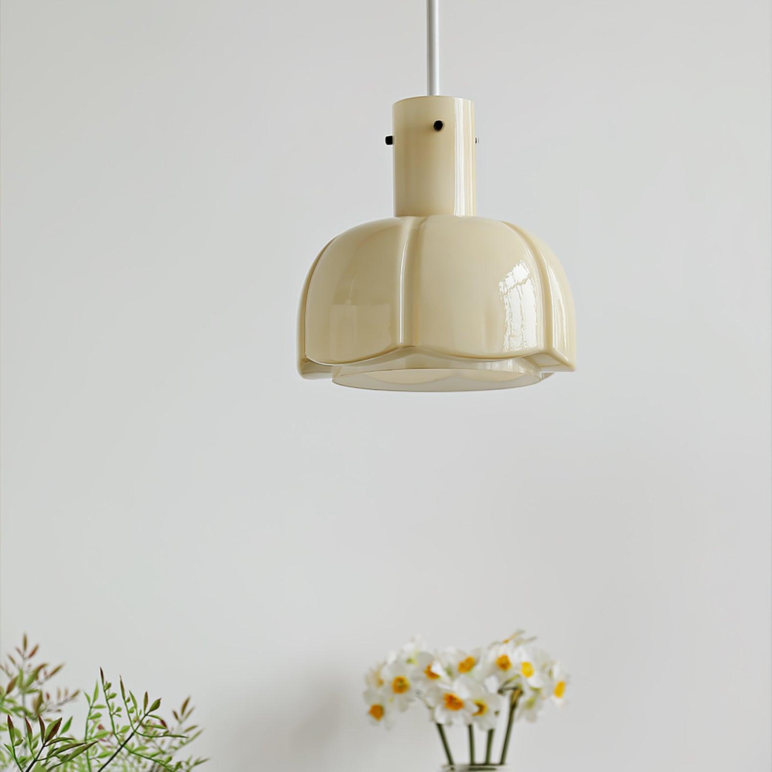 Lumina Petal Glass Pendant Light - Cueteks